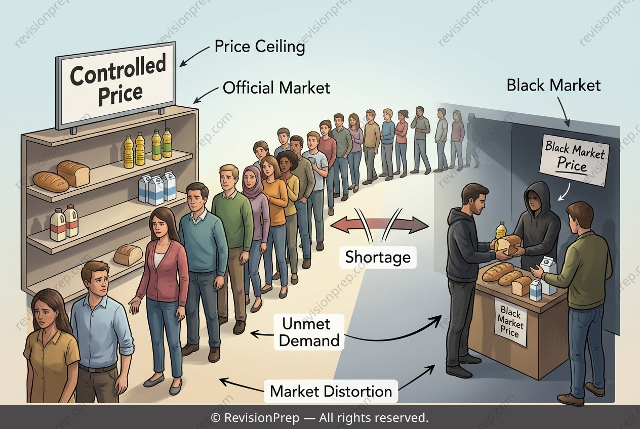 Economics: How Price Ceilings Hide the Cost of Scarcity