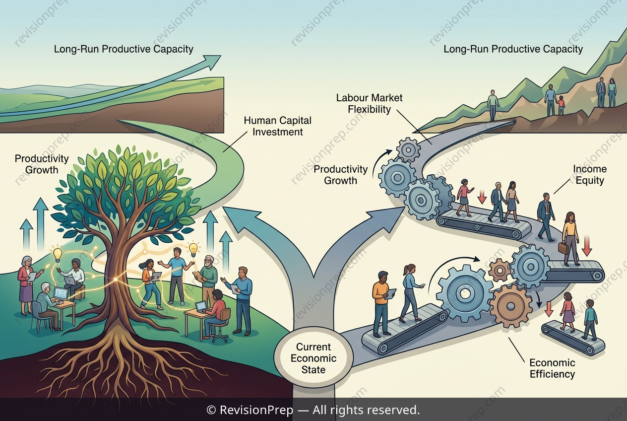 Economics: Two Roads to Growth, Unequal Rewards