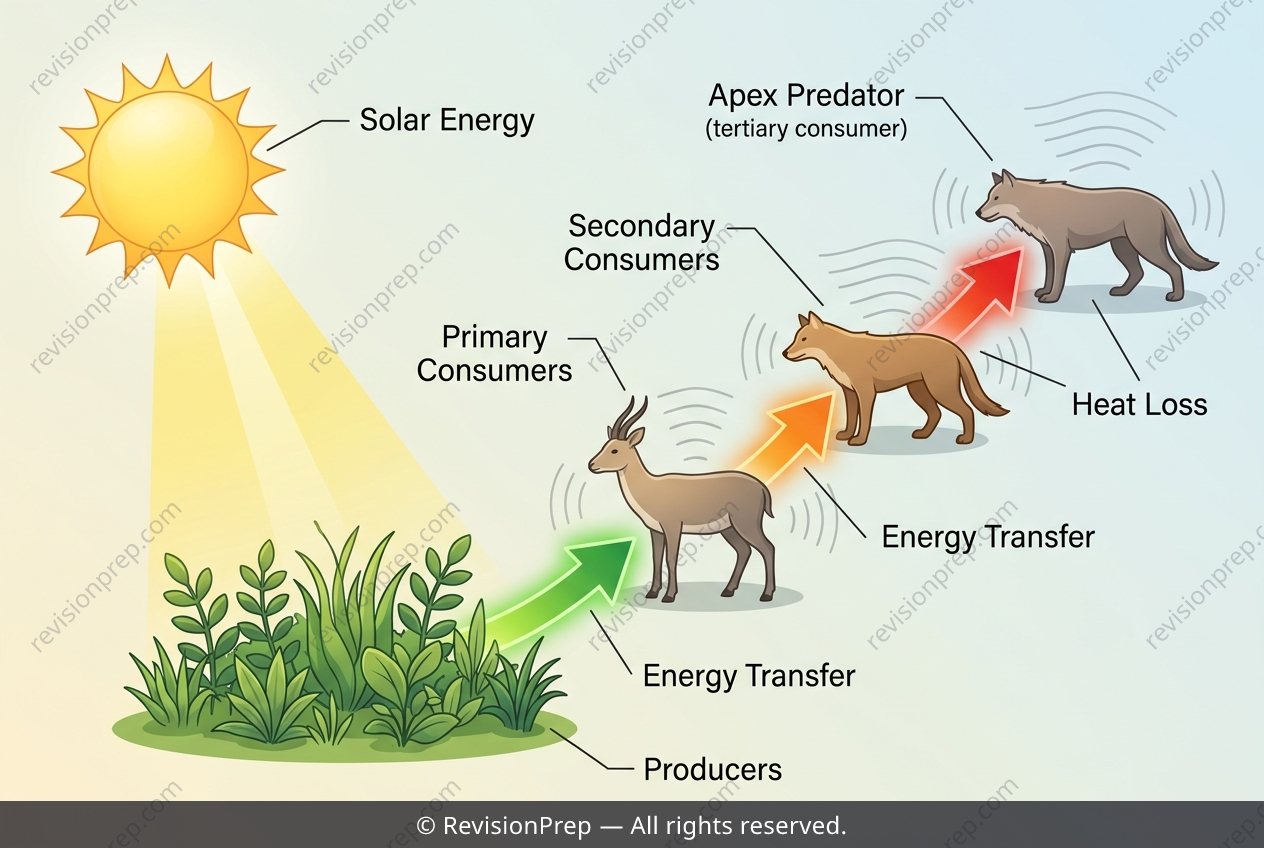 Biology: How Energy Flows from Grass to Fox
