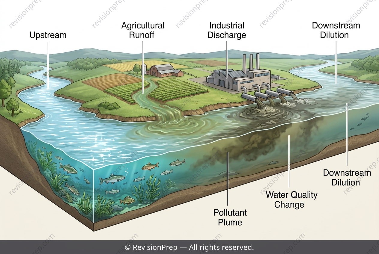 Biology: How Pollution Rises and Fades Downstream