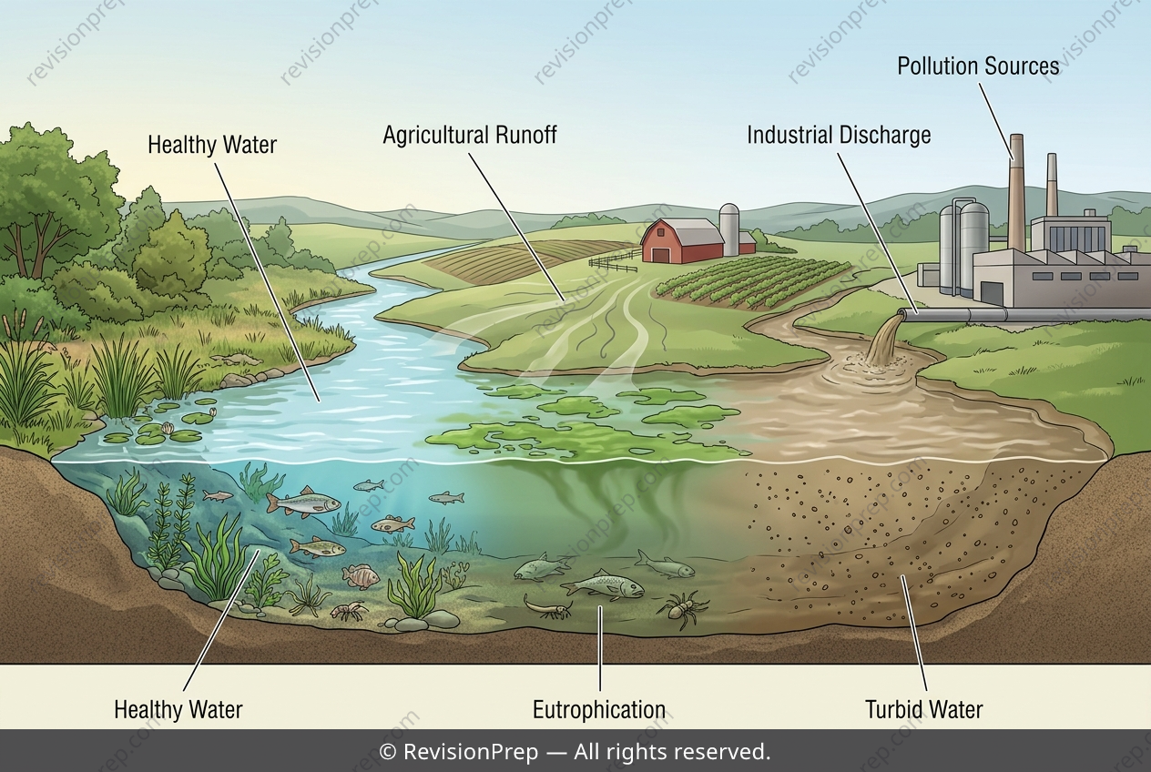 Biology: How Water Parameters Reveal Pollution Sources