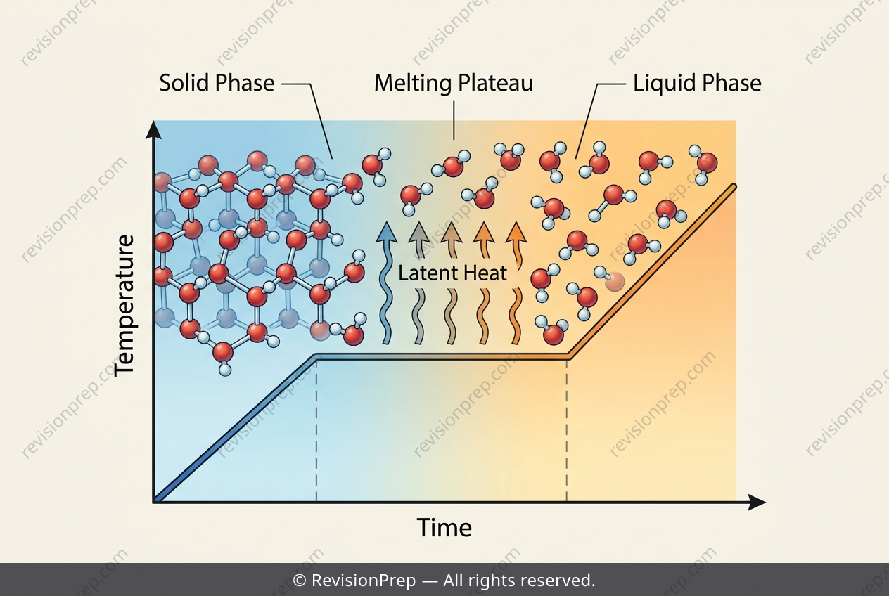 Chemistry: How Latent Heat Creates the Melting Plateau
