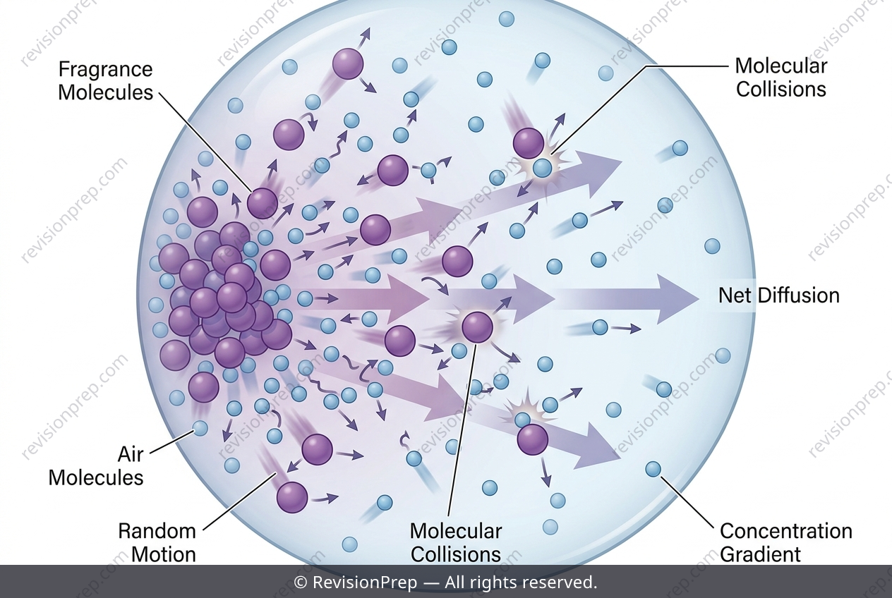 Chemistry: Why Gases Spread by Diffusion