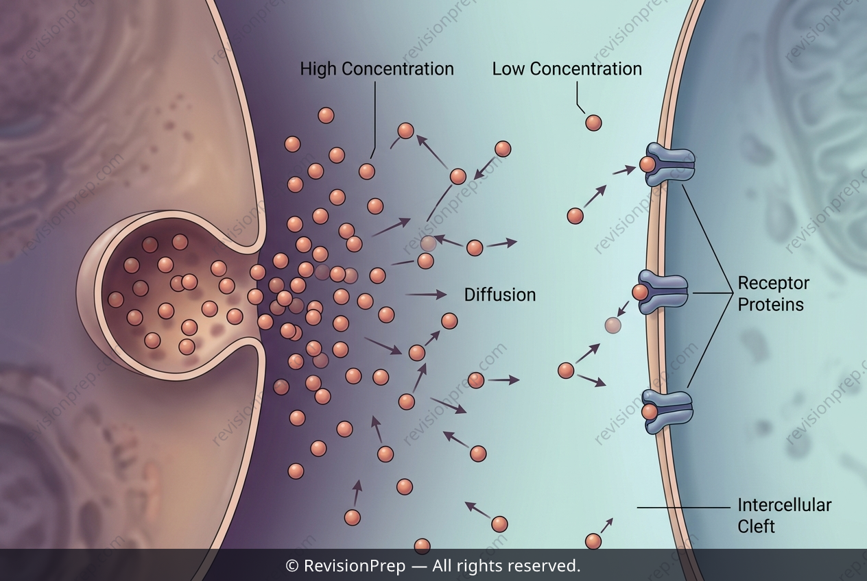 Biology: How Diffusion Transmits Signals at Synapses