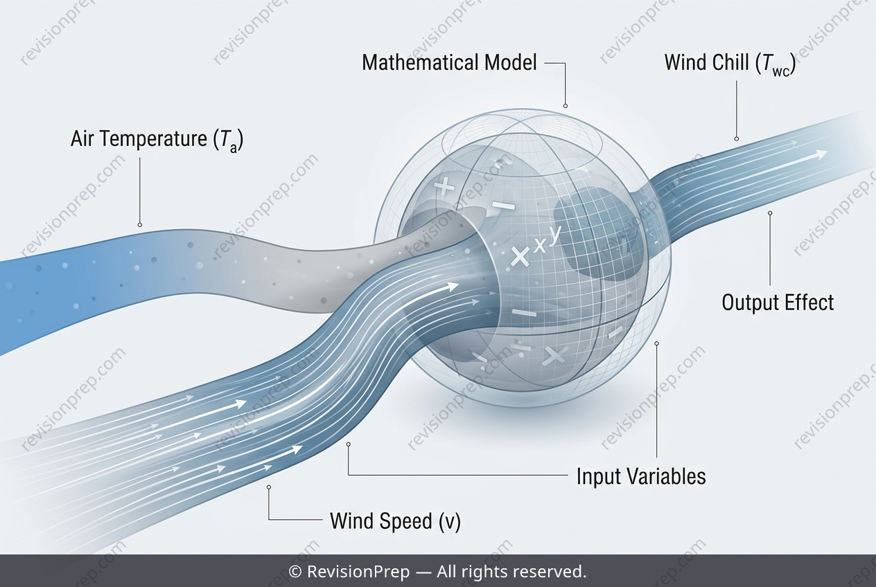 Maths: How Wind Speed Affects Perceived Temperature