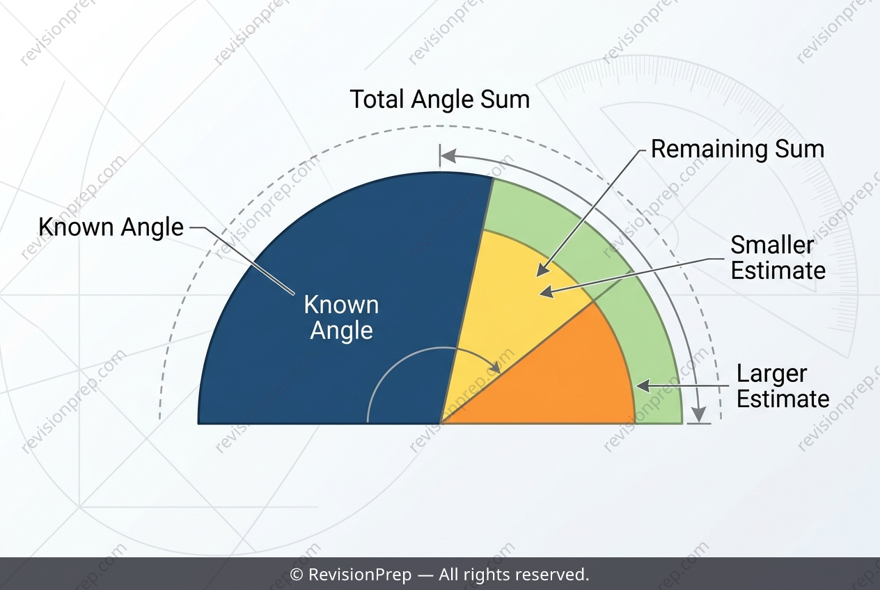 Maths: Estimating Unknown Angles with Triangle Facts