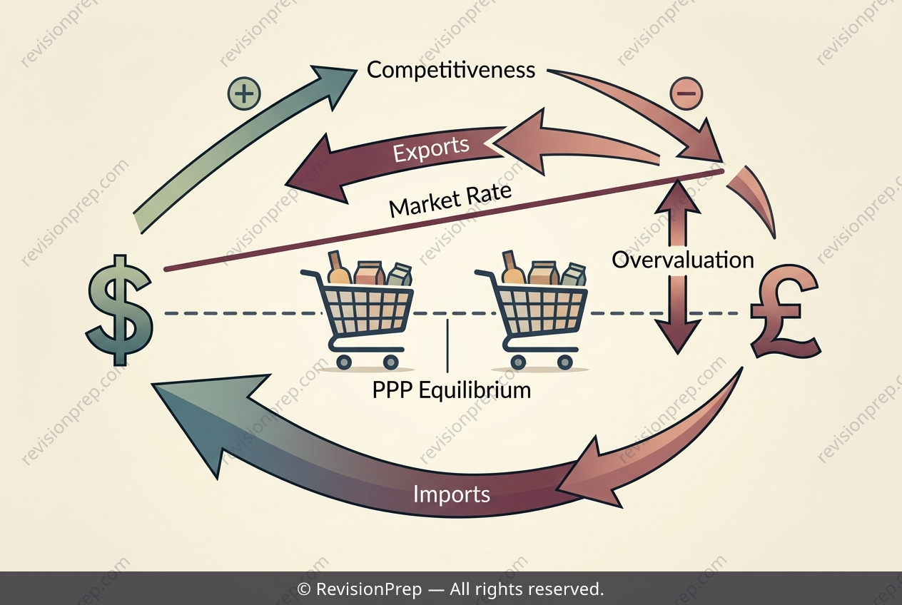 Maths: Purchasing Power Parity and Currency Misalignment
