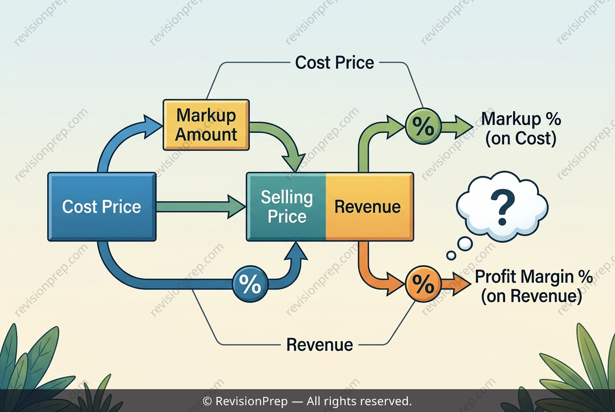 Maths: How Markup and Margin Measure Profit Differently