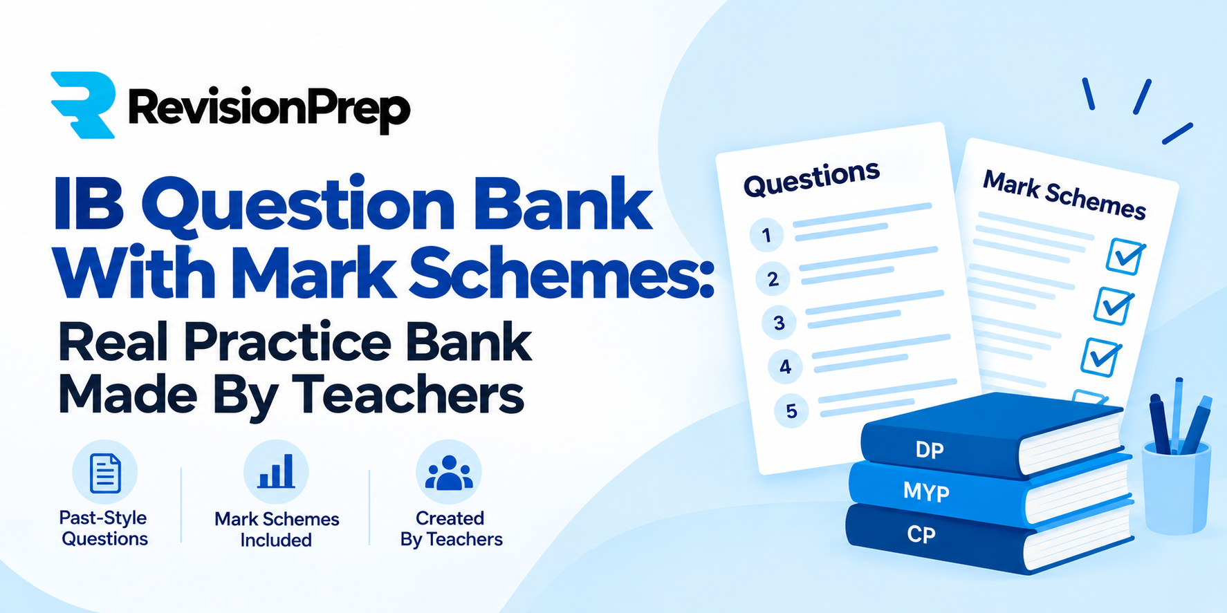 IB Question Bank With Mark Schemes: How to Actually Use One